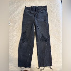 Wild Fable Black Straight jeans, Size 8